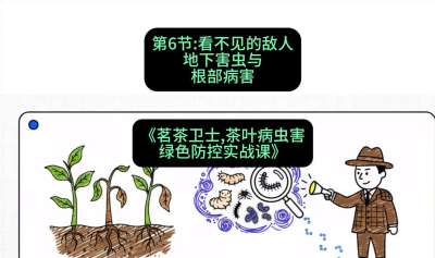 第06节：看不见的敌人&mdash;&mdash;地下害虫与根部病害，课程：《茗茶卫士&mdash;&mdash;茶叶病虫害绿色防控实战课》#识农AI